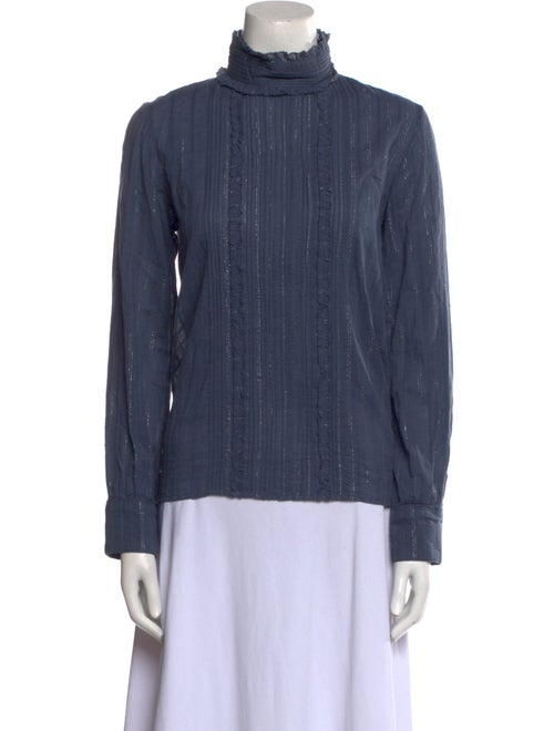 Vanessa Bruno Turtleneck Long Sleeve Blouse