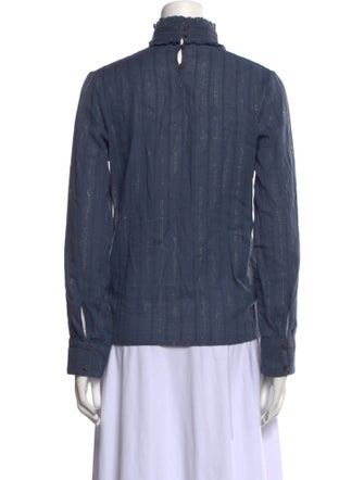 Vanessa Bruno Turtleneck Long Sleeve Blouse