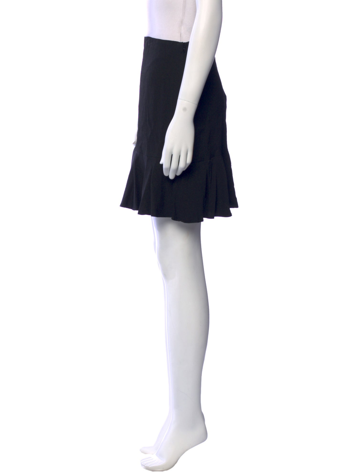 Vanessa Bruno Ruffle Embellishment Mini Skirt