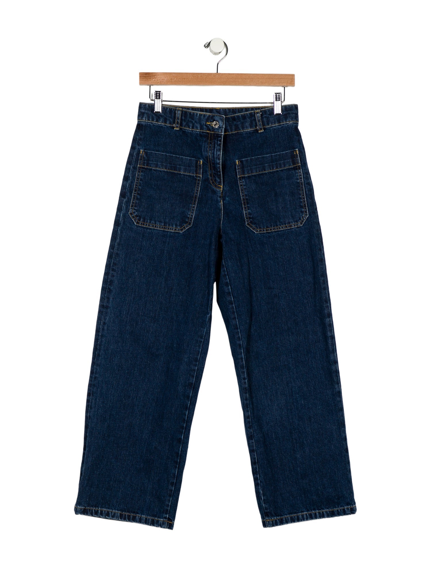 Vanessa Bruno High-Rise Wide Leg Jeans