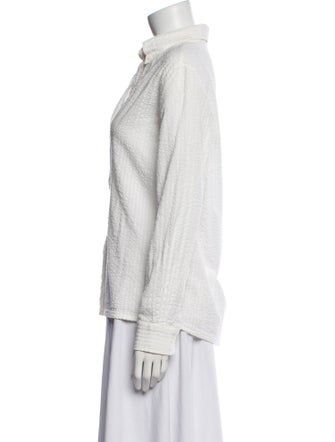 Vanessa Bruno Long Sleeve Button-Up Top