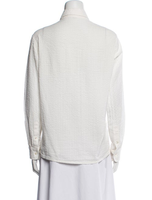 Vanessa Bruno Long Sleeve Button-Up Top