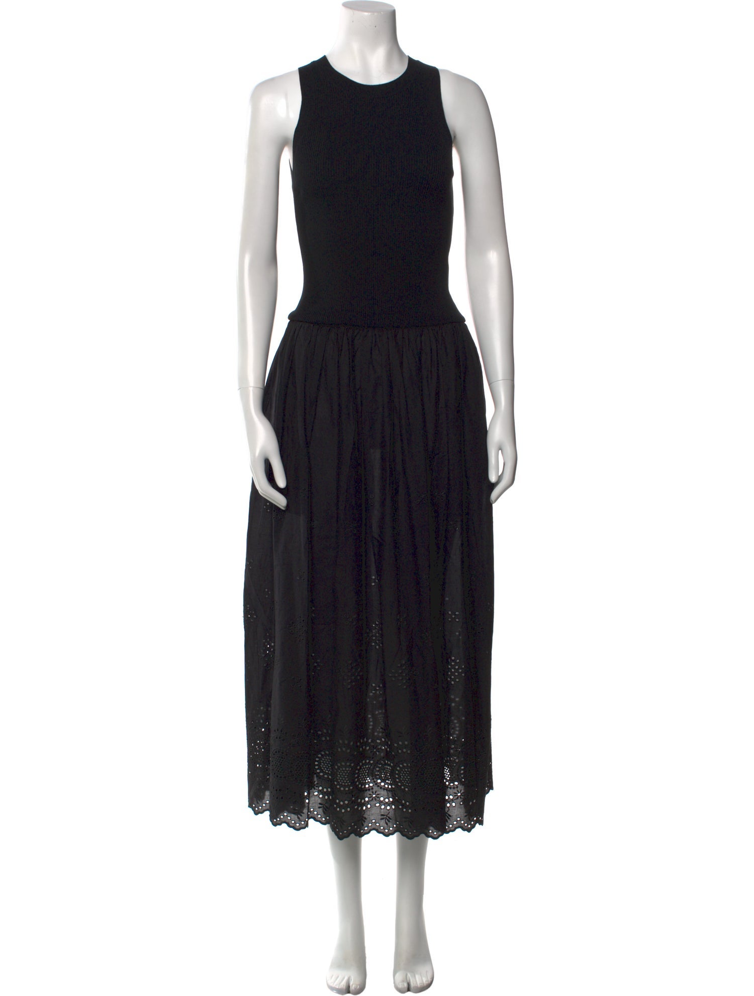 Vanessa Bruno Crew Neck Long Dress