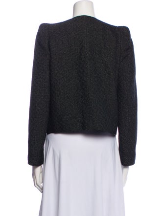 Vanessa Bruno Wool Tweed Pattern Evening Jacket