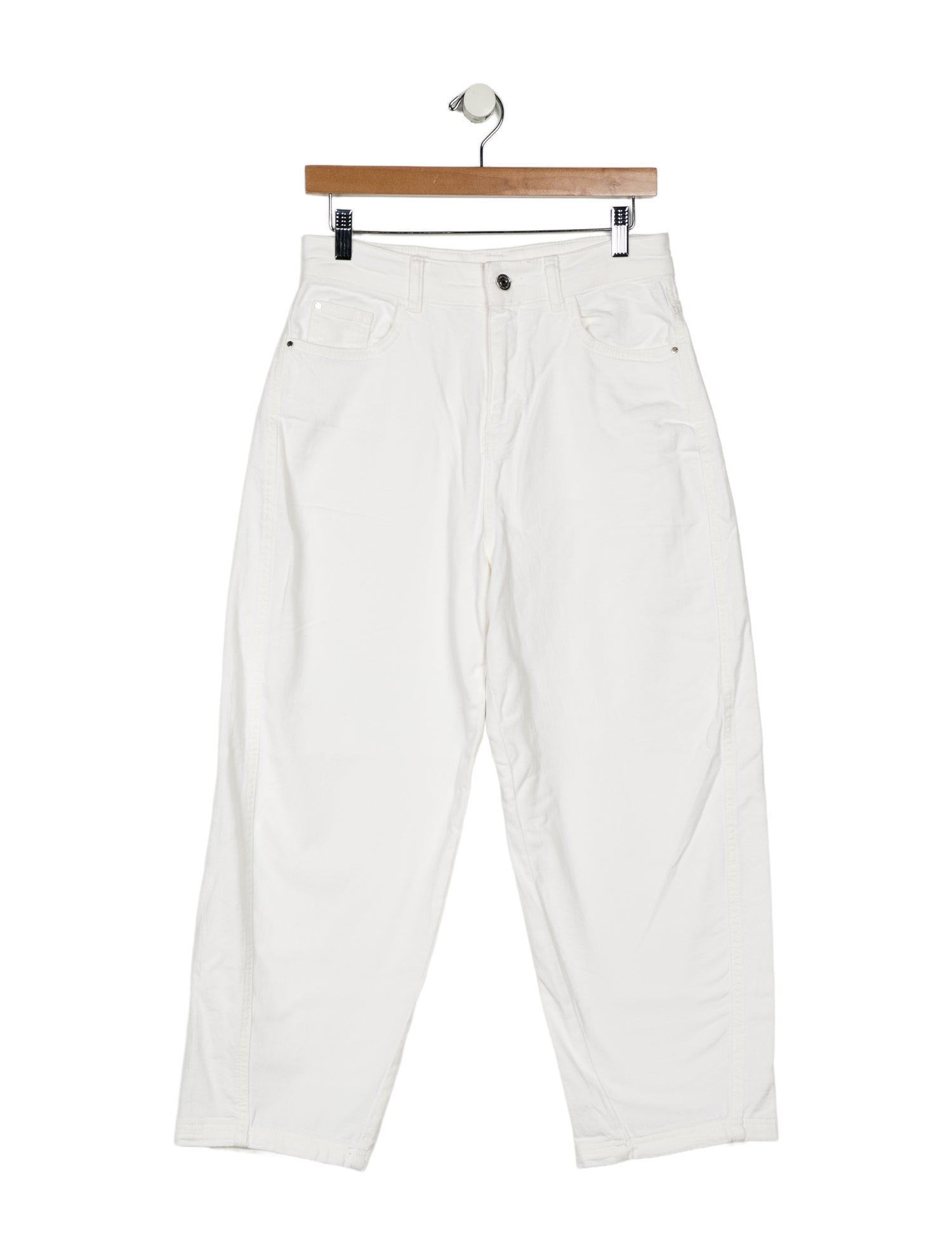 Vanessa Bruno High-Rise Straight Leg Jeans