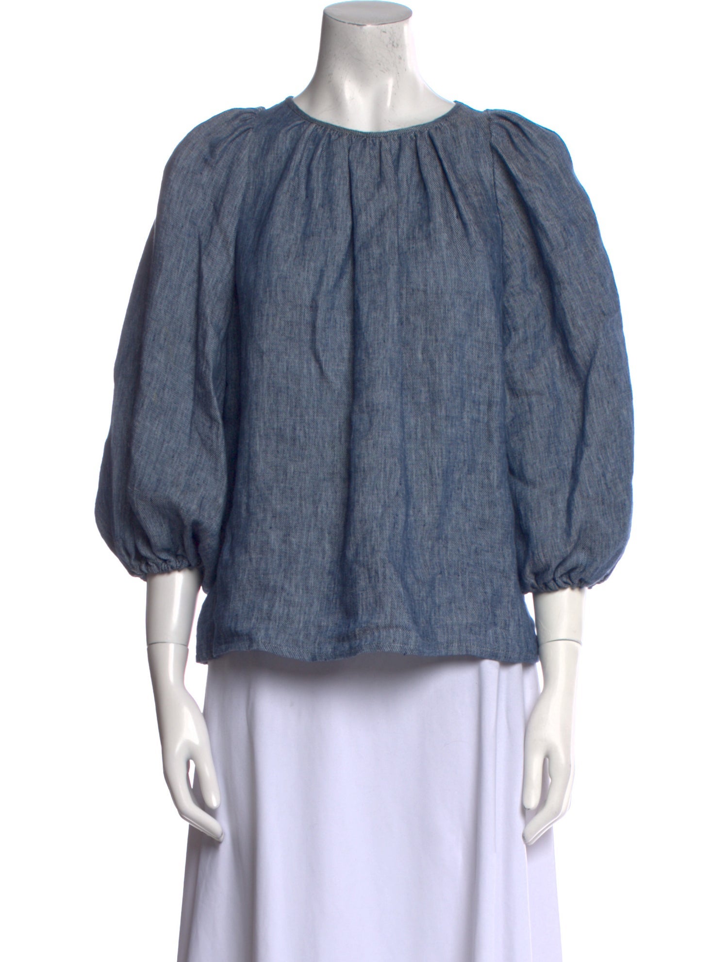 Vanessa Bruno Hemp Crew Neck Blouse
