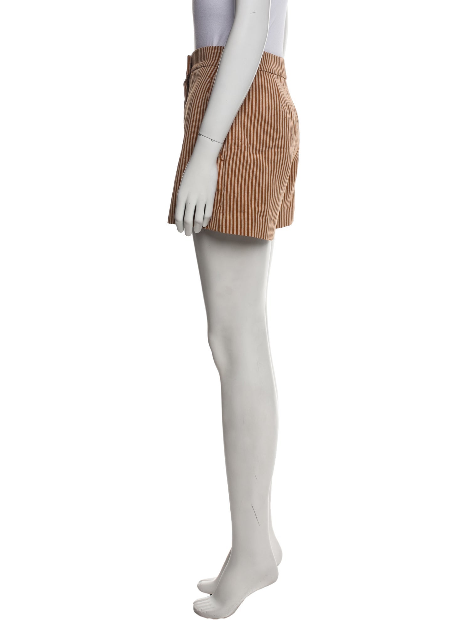 Vanessa Bruno Striped Mini Shorts w/ Tags