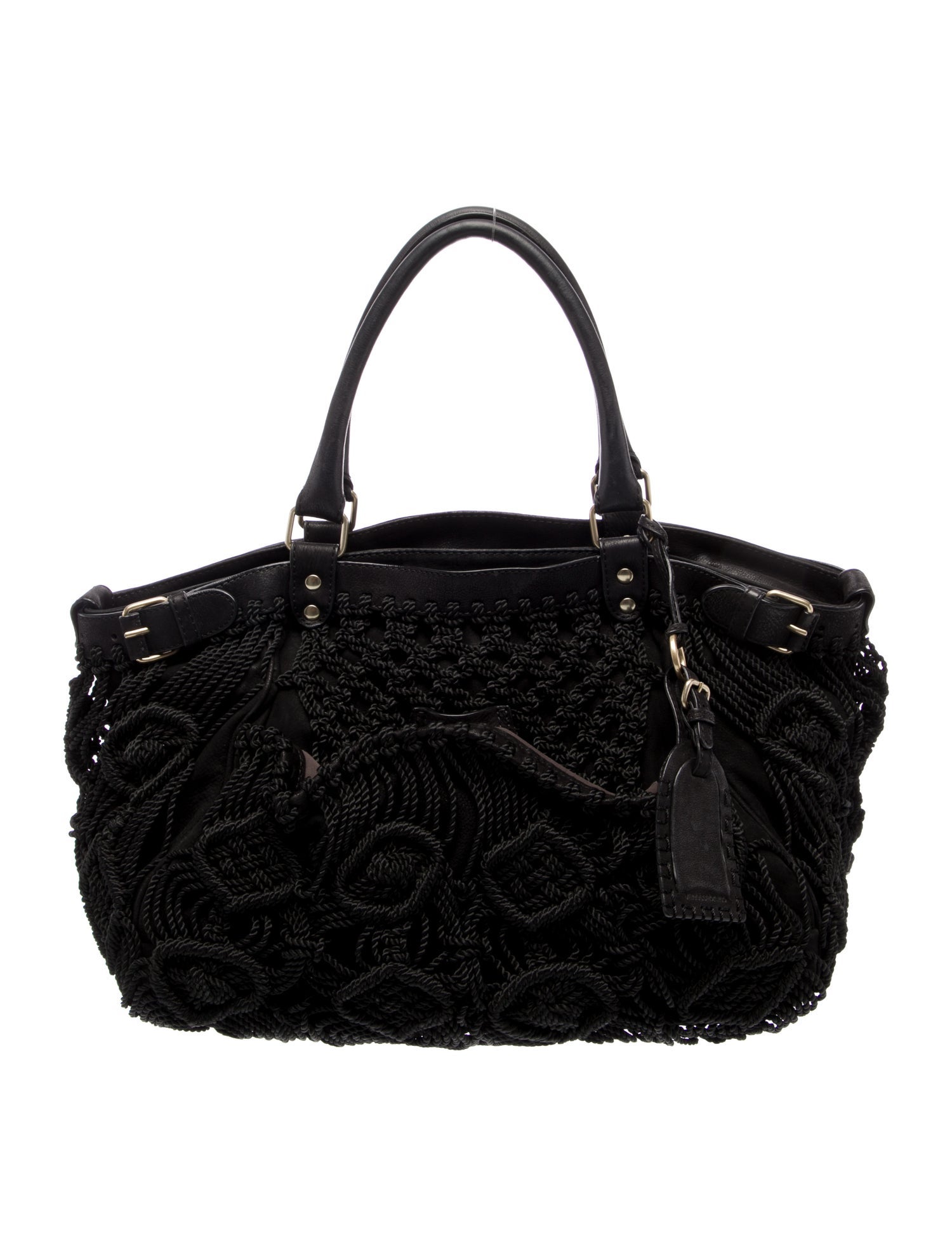 Vanessa Bruno Leather Top Handle Bag