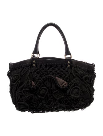 Vanessa Bruno Leather Top Handle Bag