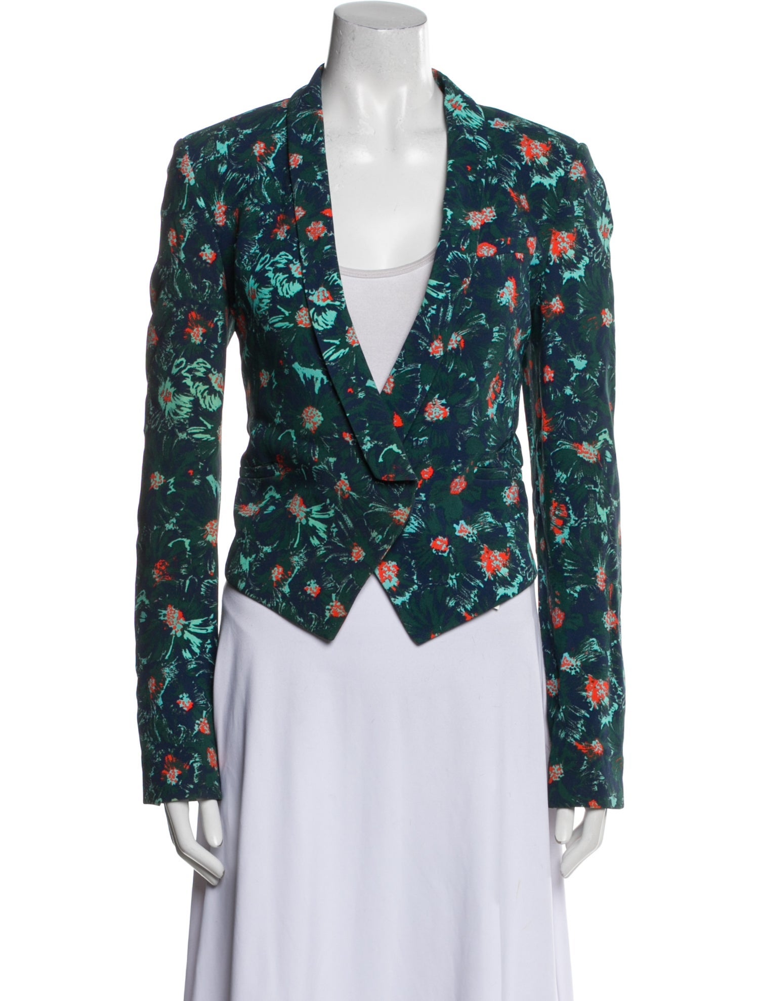 Vanessa Bruno Floral Print Blazer