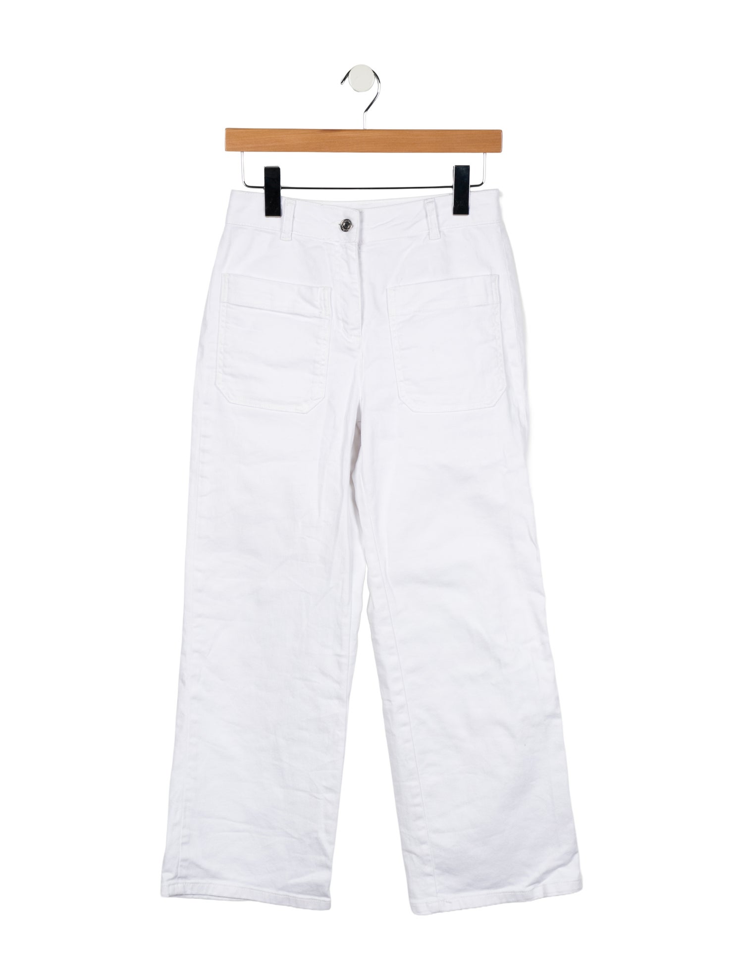 Vanessa Bruno Mid-Rise Wide Leg Jeans