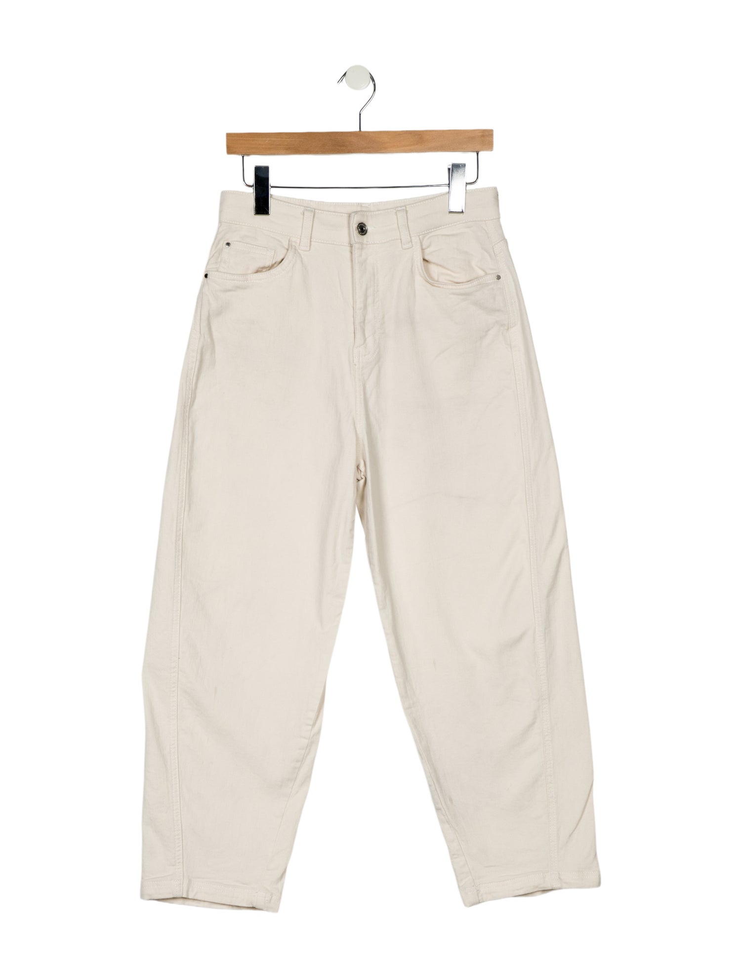 Vanessa Bruno High-Rise Straight Leg Jeans