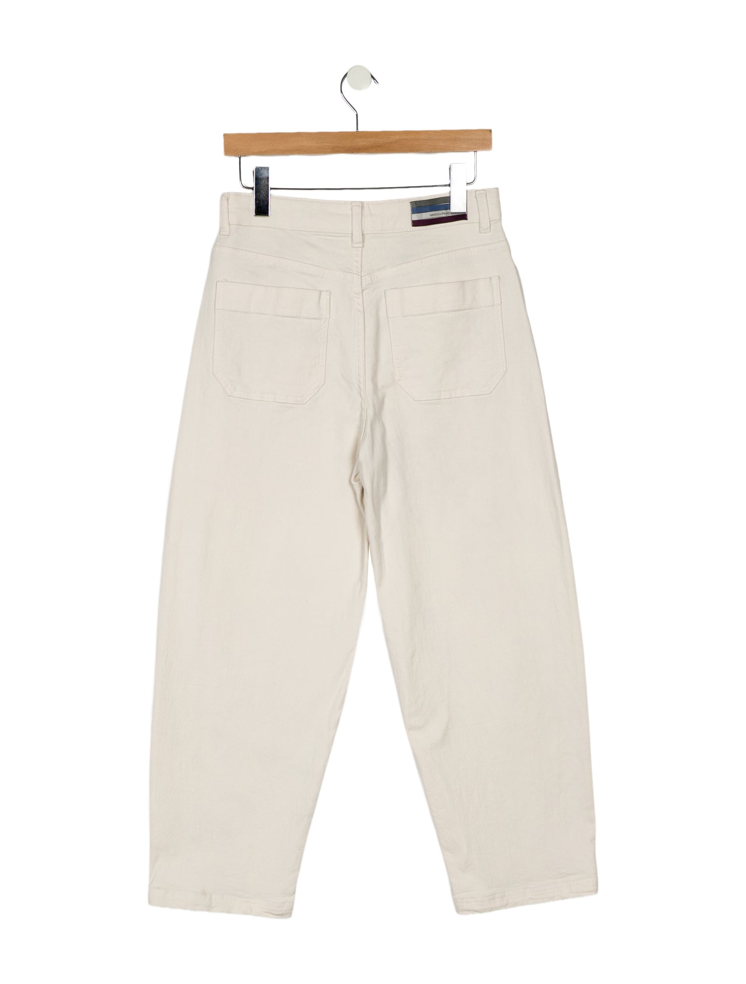 Vanessa Bruno High-Rise Straight Leg Jeans