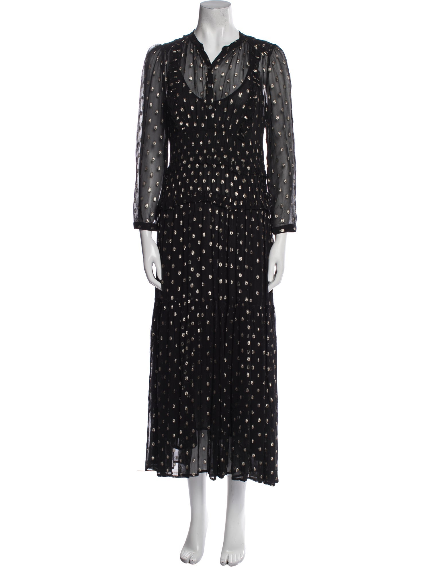 Vanessa Bruno Printed Long Dress