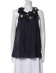 Vanessa Bruno Crew Neck Sleeveless Blouse