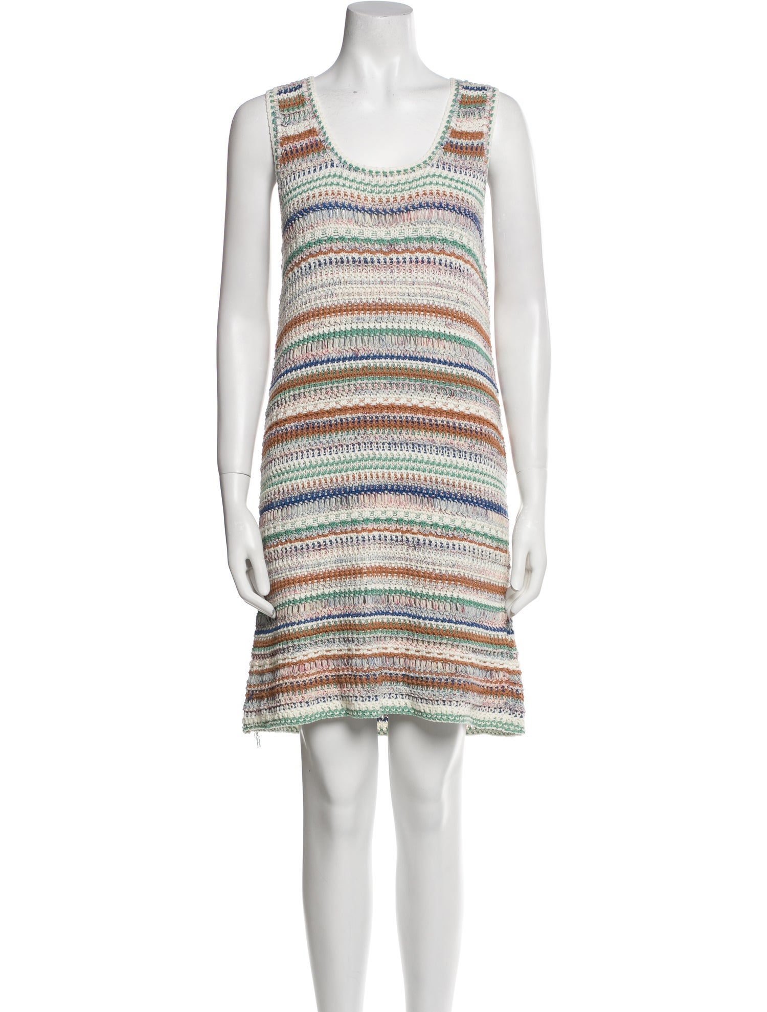 Vanessa Bruno Striped Mini Dress