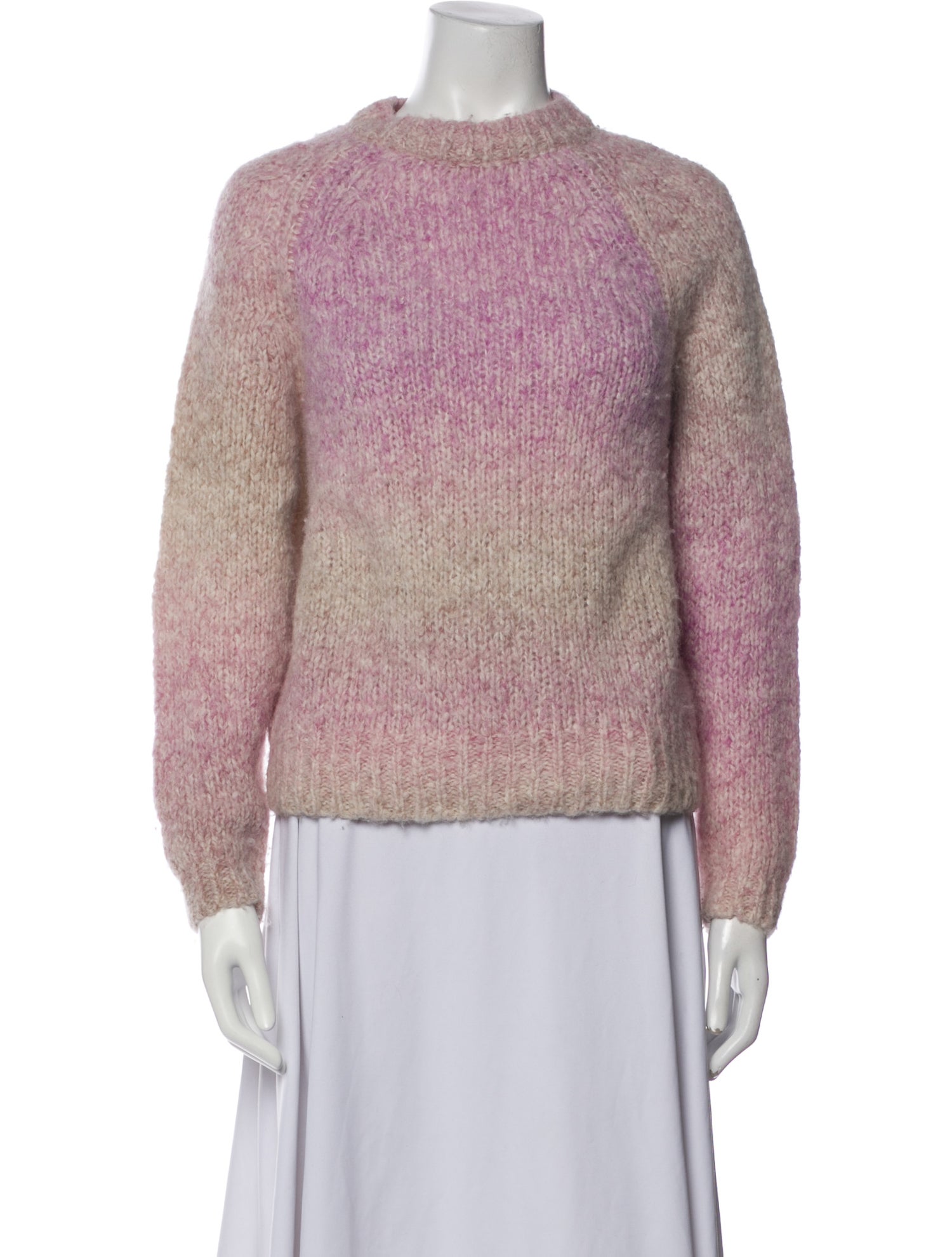 Vanessa Bruno Alpaca Tie-Dye Print Sweater