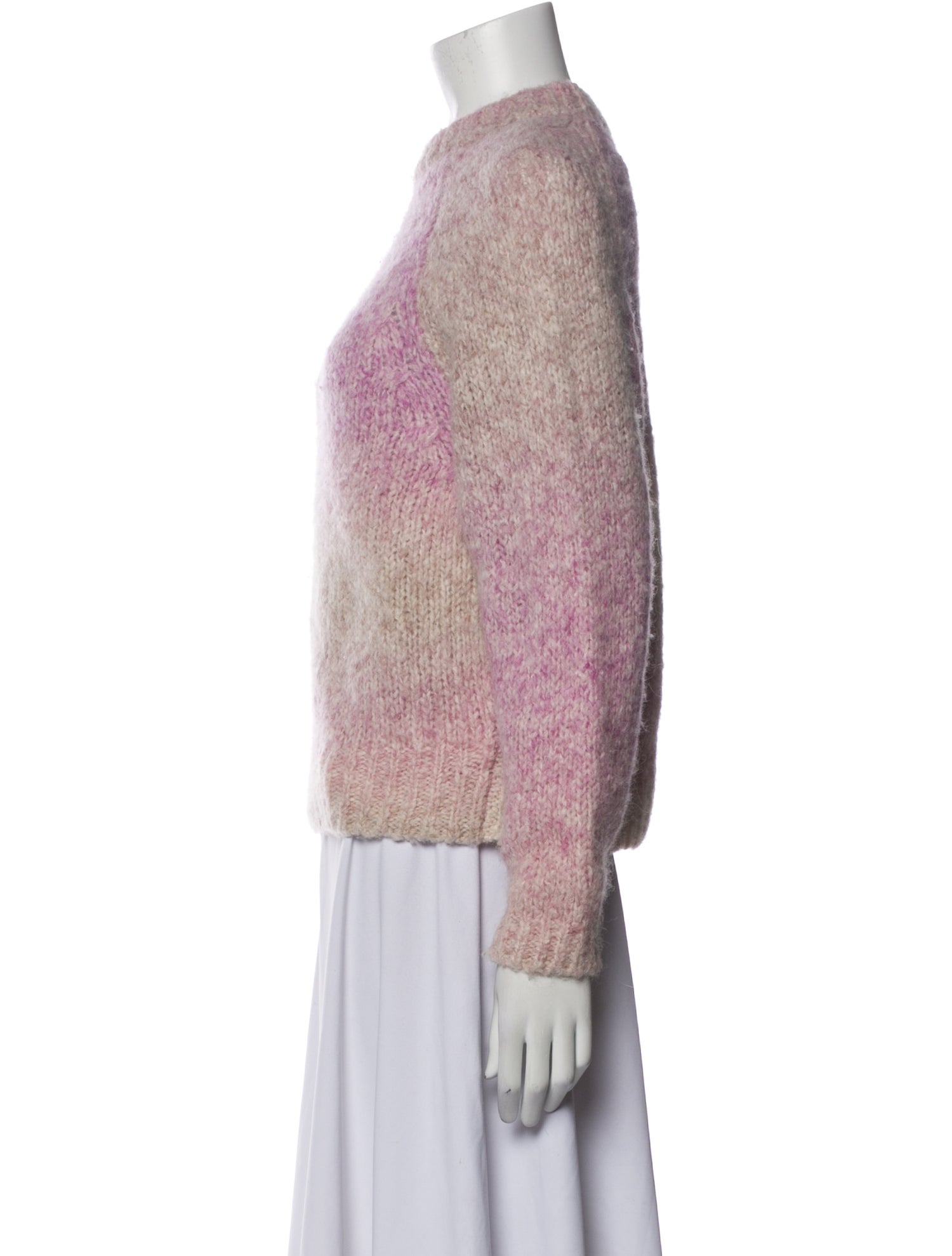 Vanessa Bruno Alpaca Tie-Dye Print Sweater