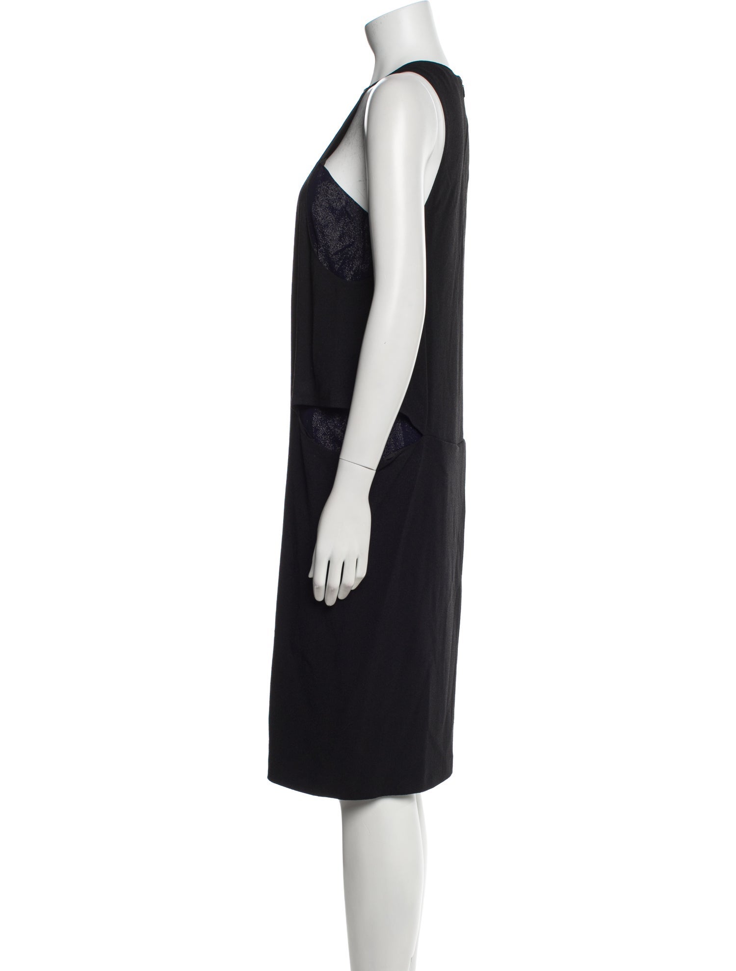 Vanessa Bruno Silk Knee-Length Dress