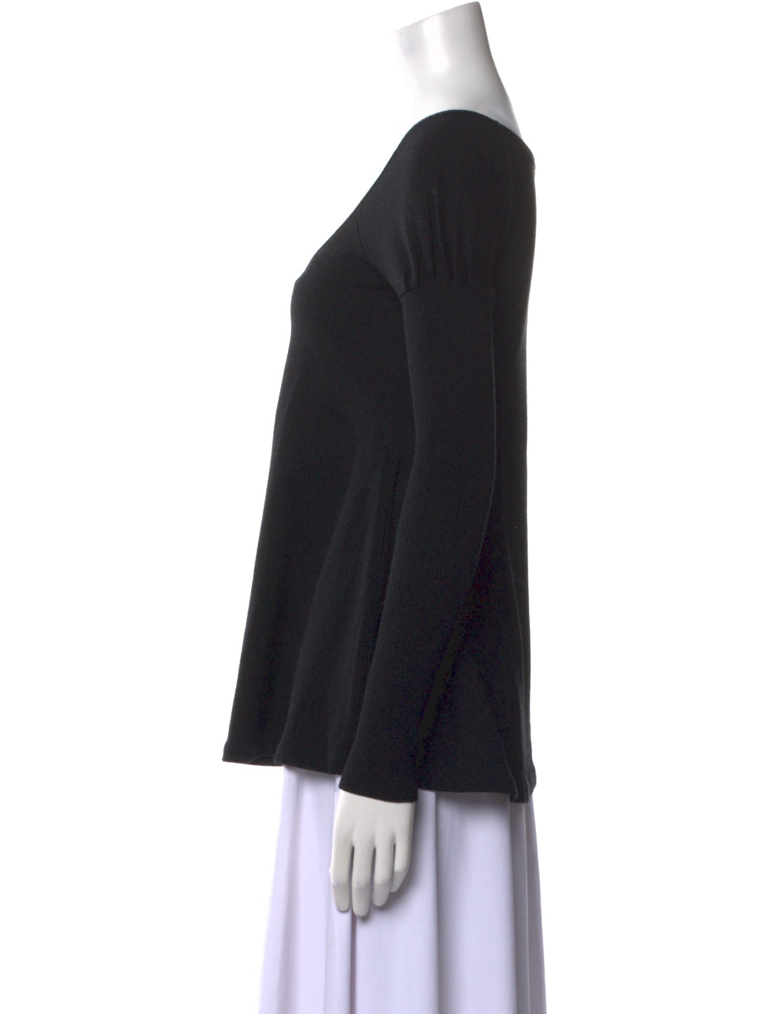 Vanessa Bruno Merino Wool Scoop Neck Sweater