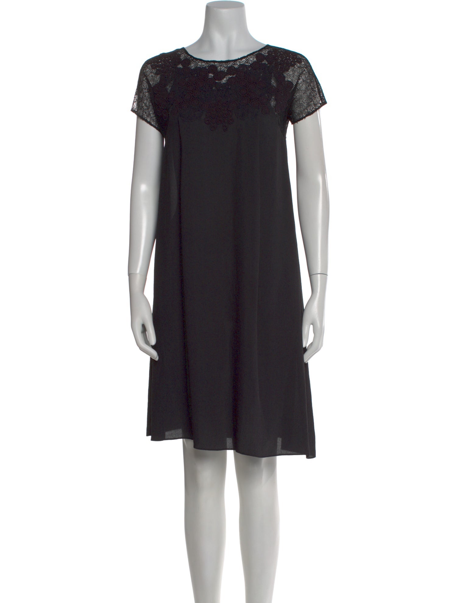 Vanessa Bruno Scoop Neck Mini Dress