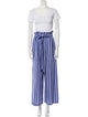 Vanessa Bruno Striped Pant Set