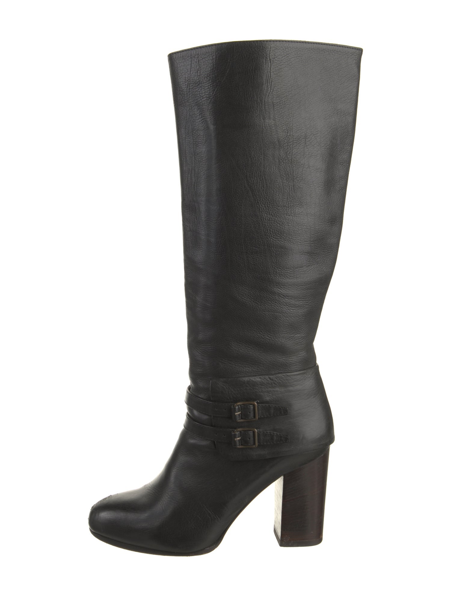 Vanessa Bruno Leather Riding Boots
