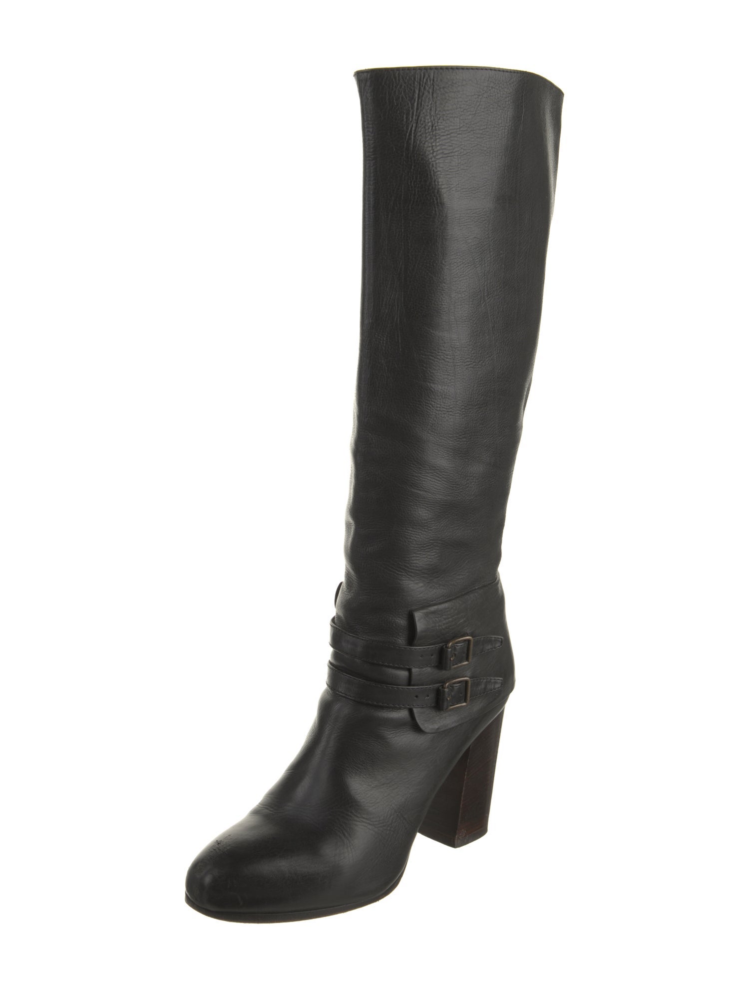 Vanessa Bruno Leather Riding Boots