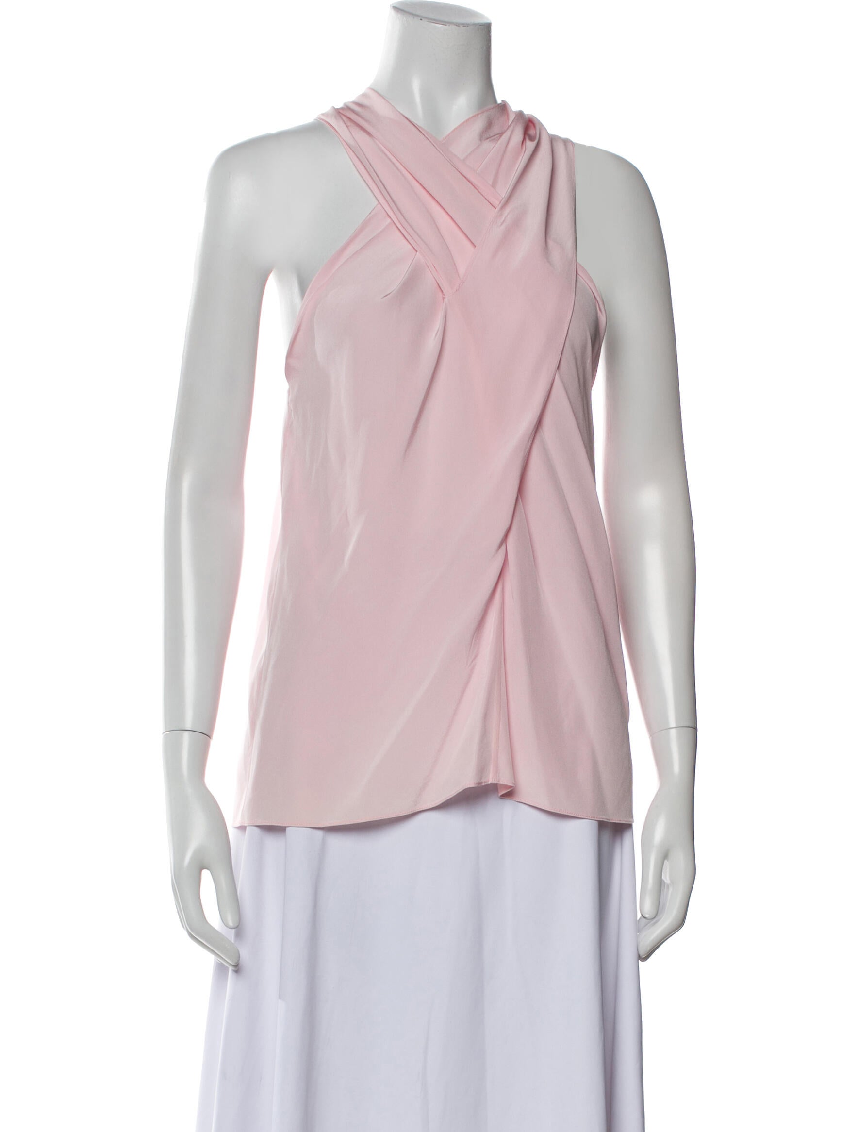 Vanessa Bruno Silk Halterneck Blouse