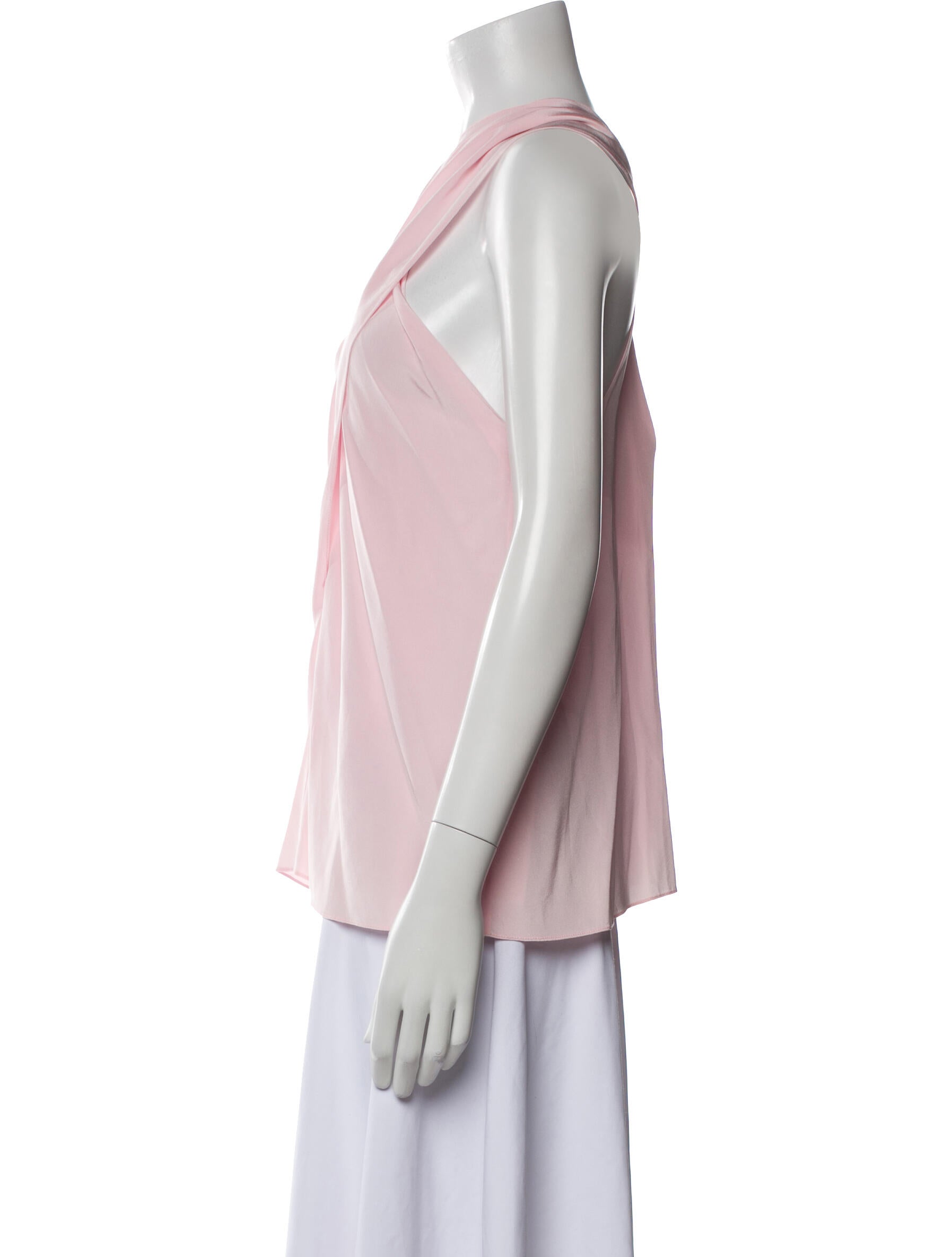 Vanessa Bruno Silk Halterneck Blouse