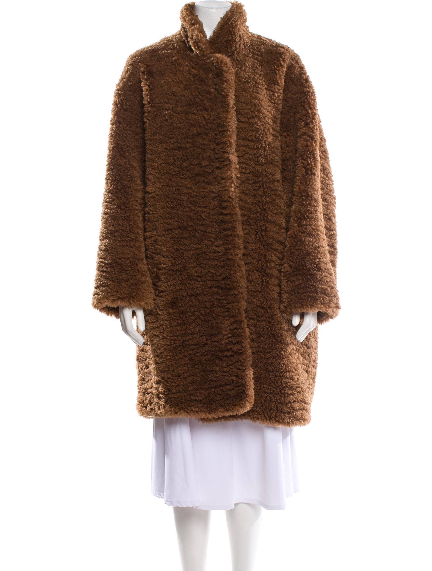 Vanessa Bruno Faux Fur Coat