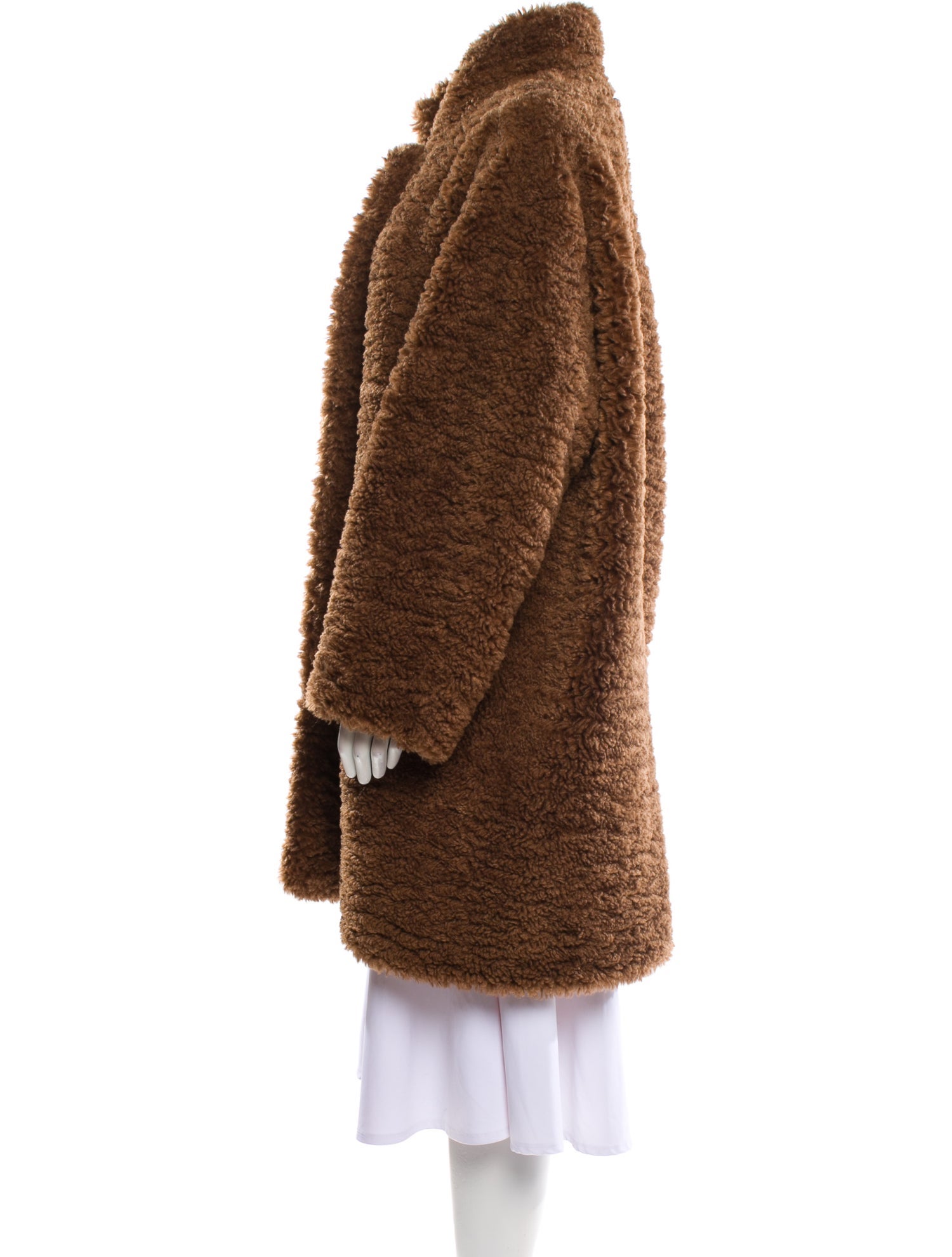 Vanessa Bruno Faux Fur Coat