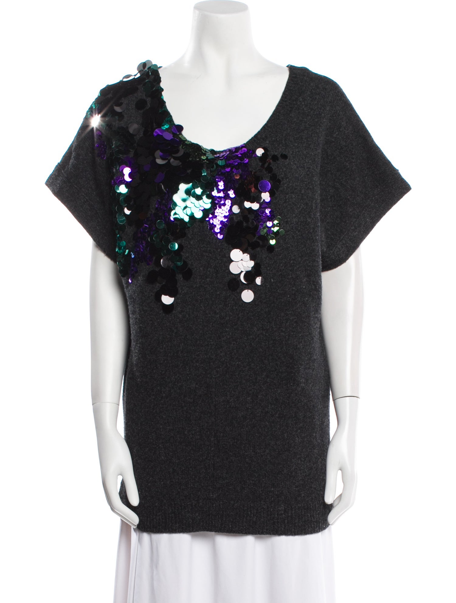 Vanessa Bruno Wool Scoop Neck Sweater