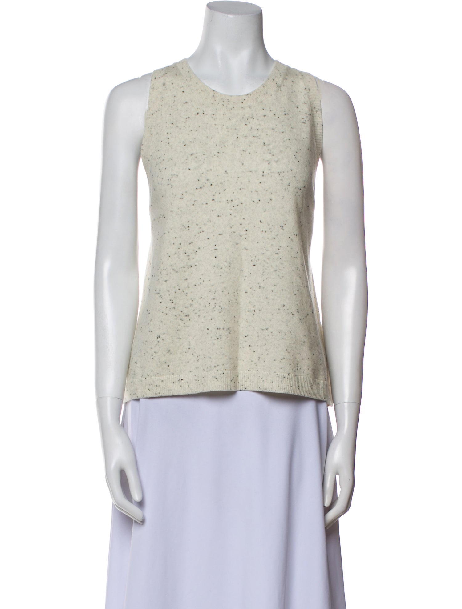 Vanessa Bruno Merino Wool Printed Top w/ Tags