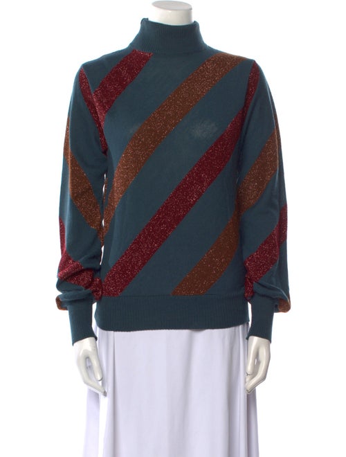 Vanessa Bruno Striped Turtleneck Sweater