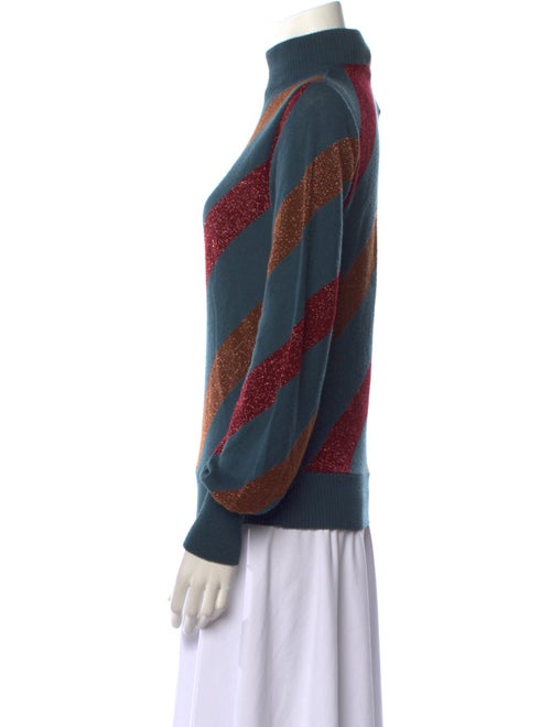 Vanessa Bruno Striped Turtleneck Sweater
