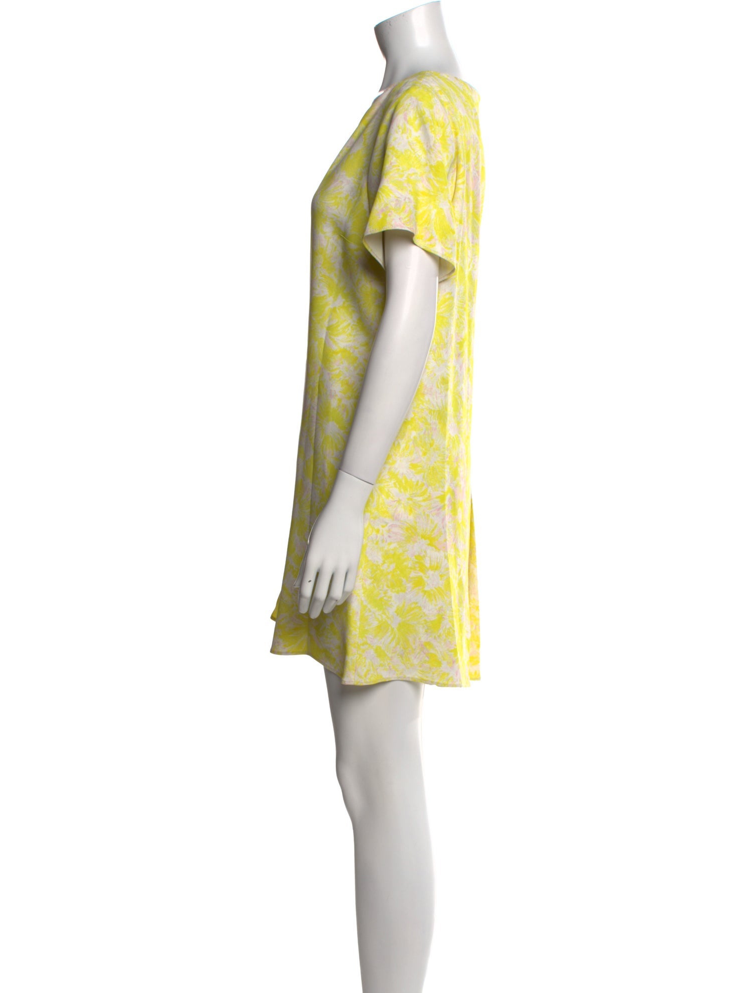 Vanessa Bruno Floral Print Crew Neck Romper