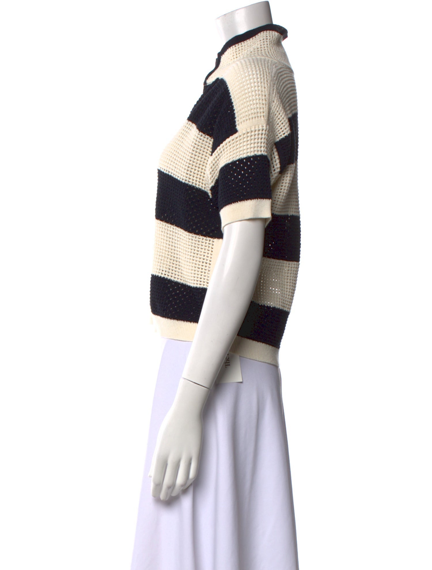 Vanessa Bruno Striped V-Neck Sweater