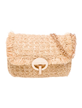 Vanessa Bruno Raffia Clutch