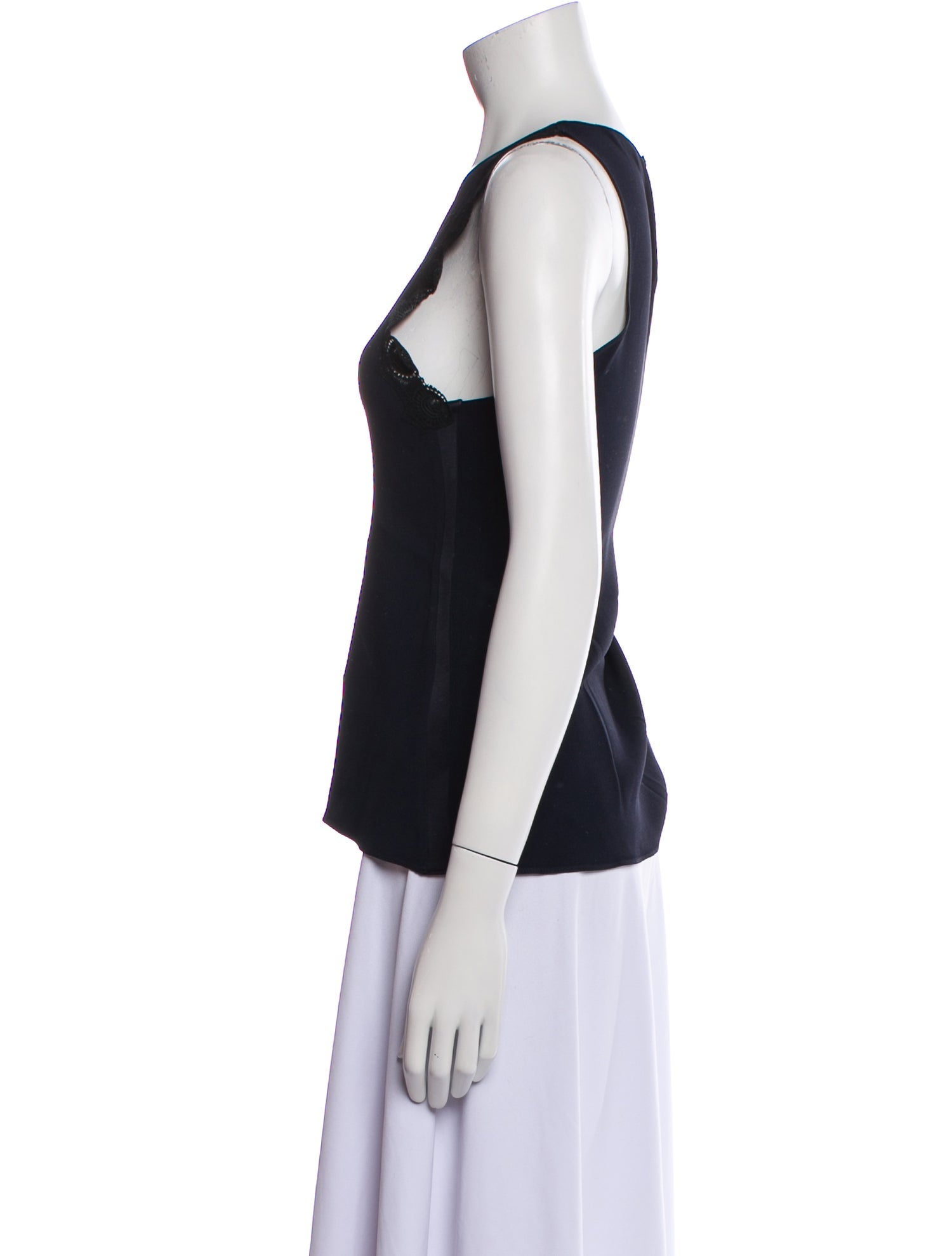Vanessa Bruno Scoop Neck Sleeveless Top