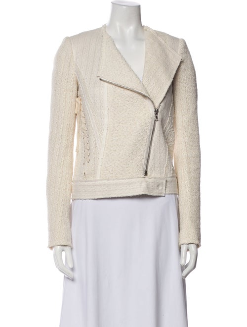 Vanessa Bruno Linen Tweed Pattern Evening Jacket