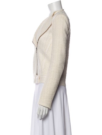 Vanessa Bruno Linen Tweed Pattern Evening Jacket