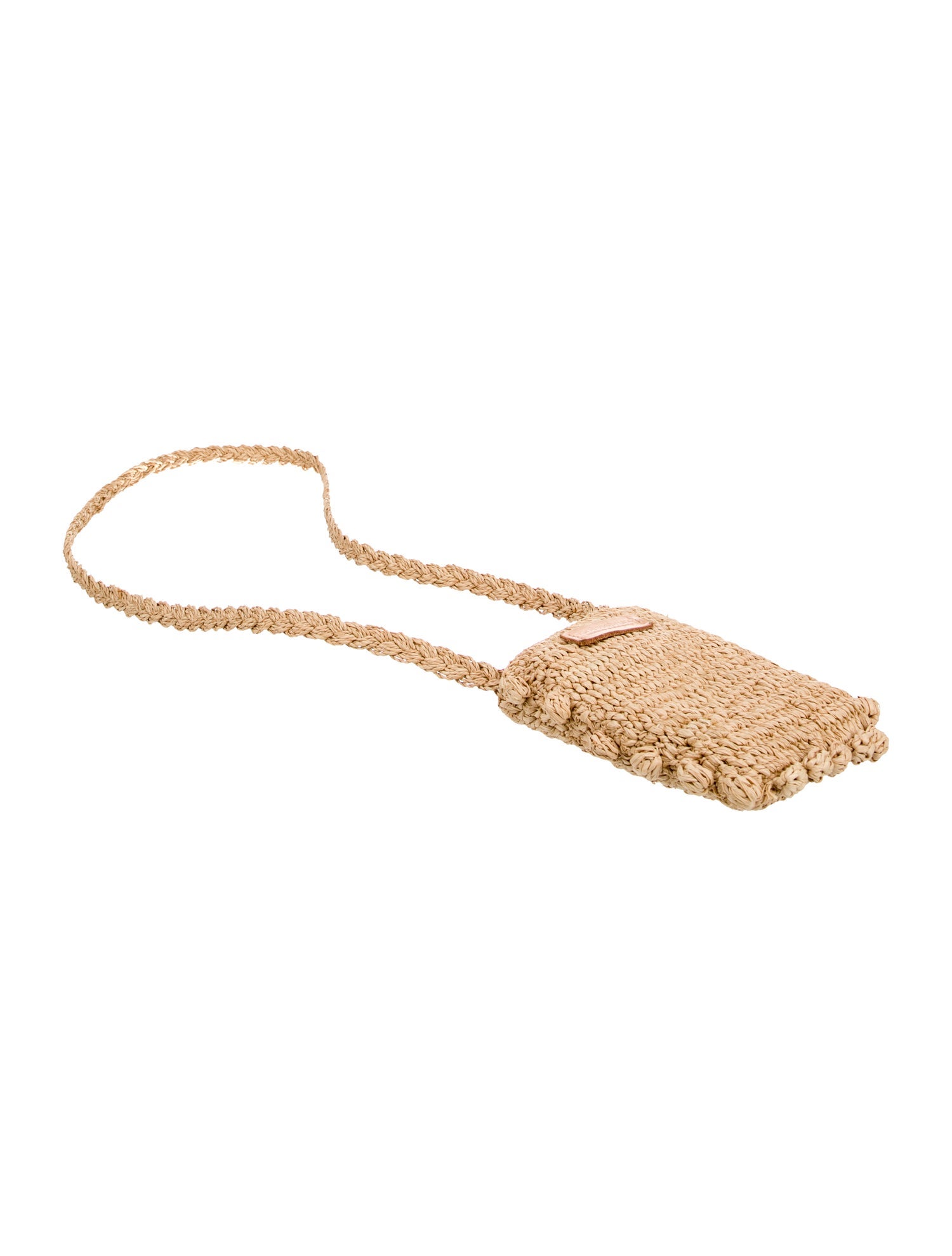 Vanessa Bruno Raffia Crossbody Bag