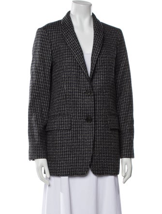 Vanessa Bruno Wool Printed Blazer