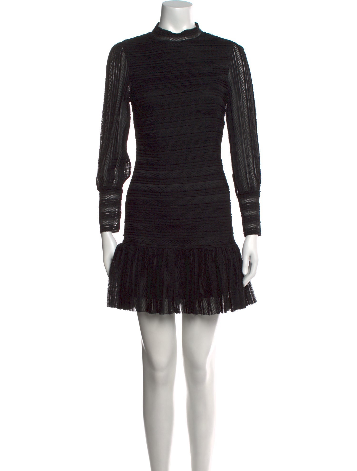 Vanessa Bruno Mock Neck Mini Dress