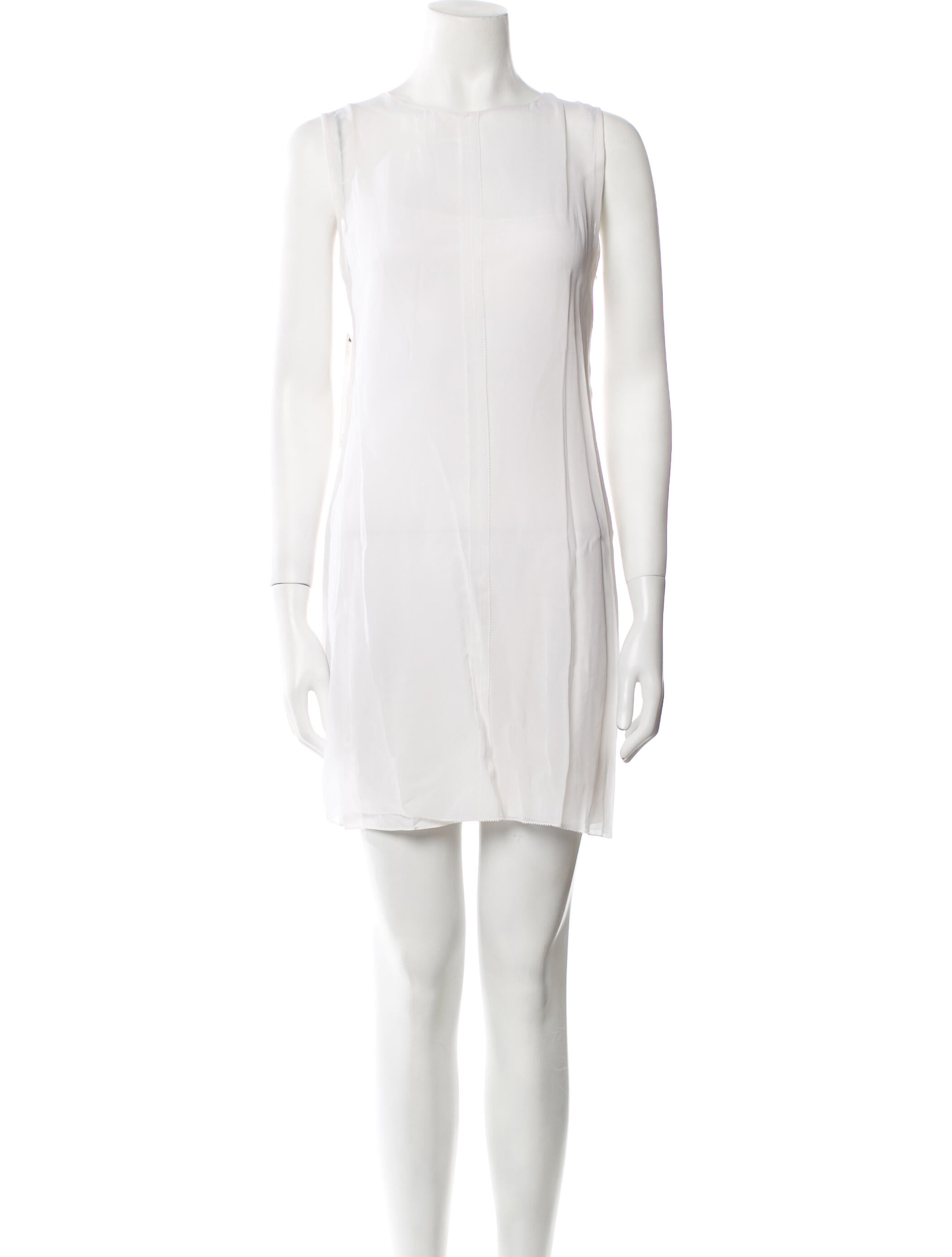 Vanessa Bruno Bateau Neckline Mini Dress