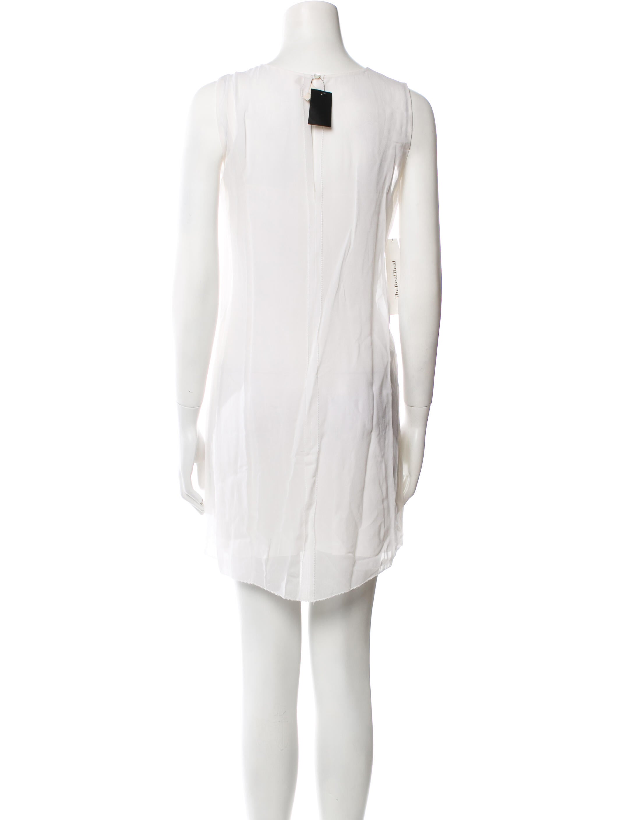 Vanessa Bruno Bateau Neckline Mini Dress