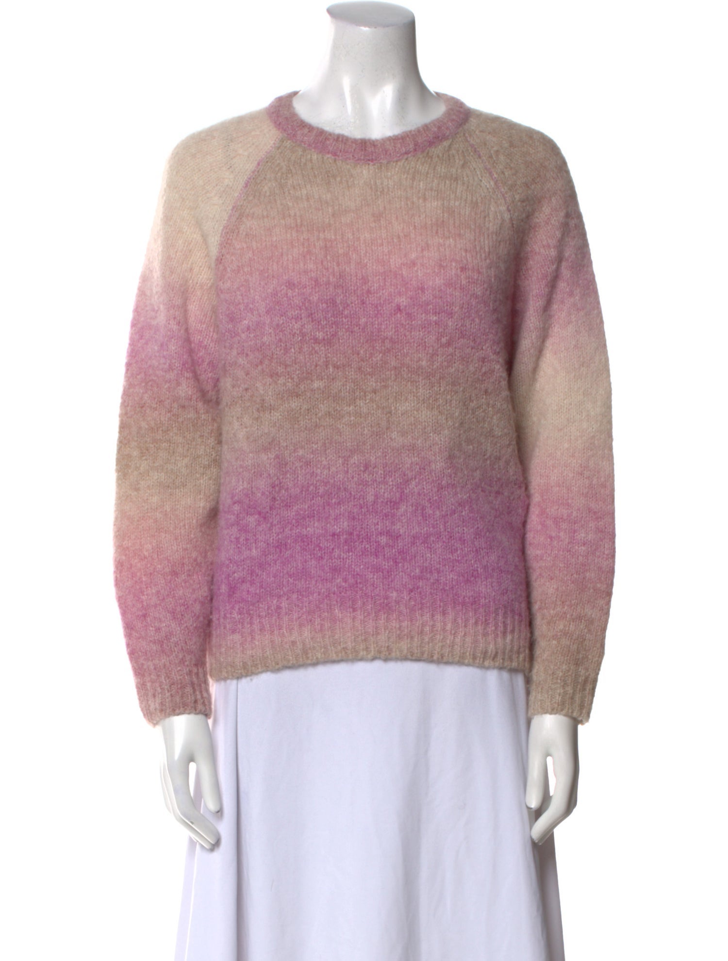 Vanessa Bruno Striped Crew Neck Sweater