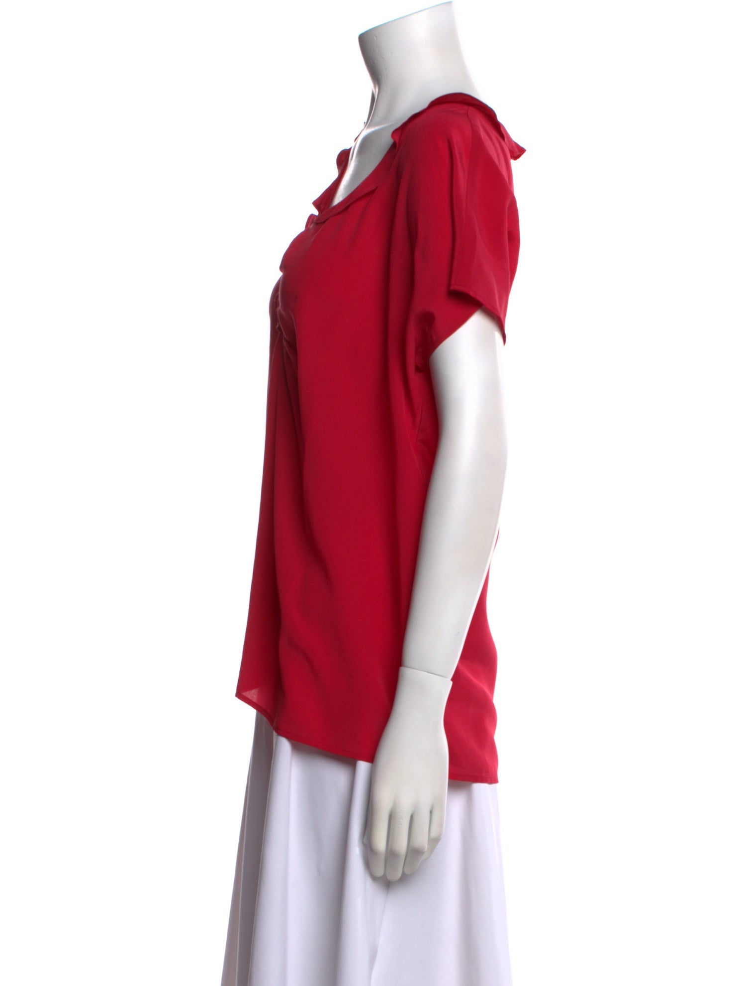 Vanessa Bruno Silk Asymmetrical Blouse