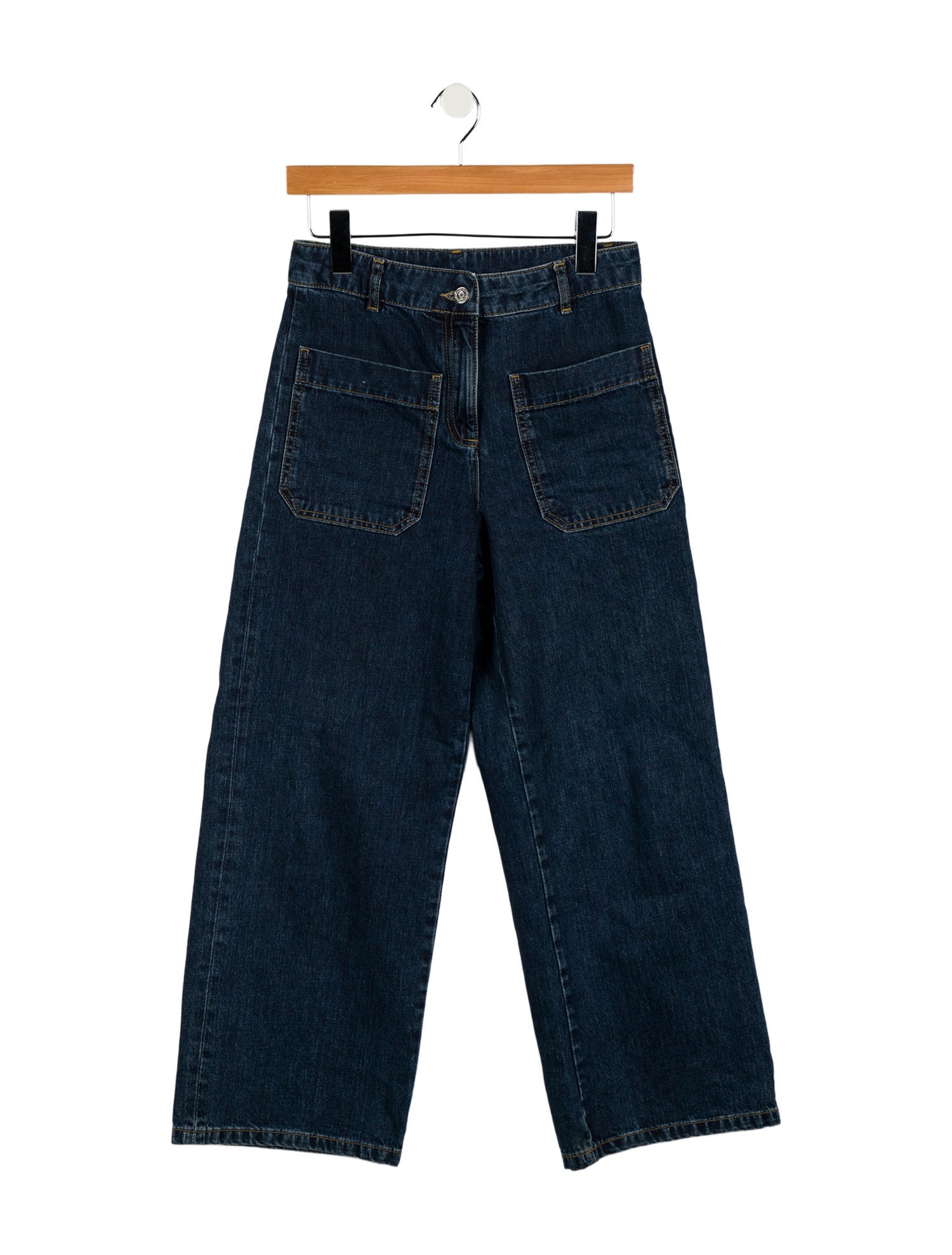 Vanessa Bruno High-Rise Wide Leg Jeans